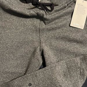 Lululemon gray scuba joggers new with tags